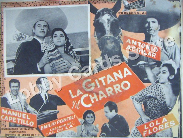 LOLA FLORES/LA GITANA Y EL CHARRO